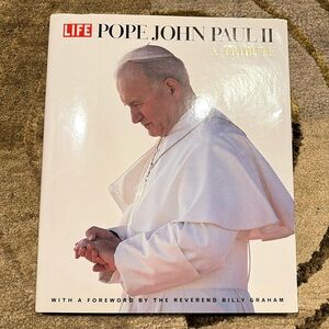 ~Life~ Pope John Paul II A Tribute Hardcover Book